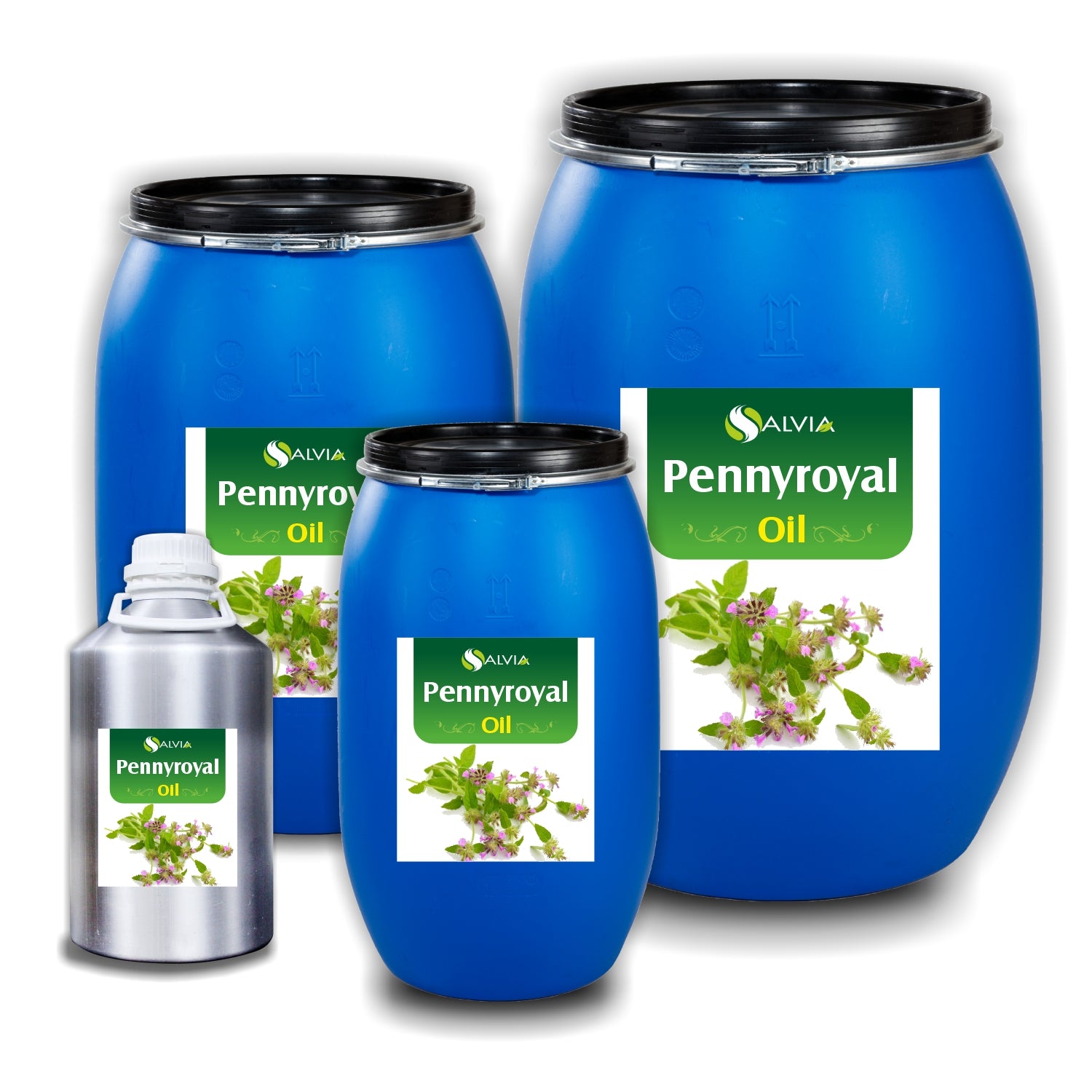 Salvia Natural Essential Oils 250ml Pennyroyal Oil (Mentha Pulegium) 100% Natural Pure Essential Oil Fights Germs, Soothes Skin Conditions, Insect Repellent
